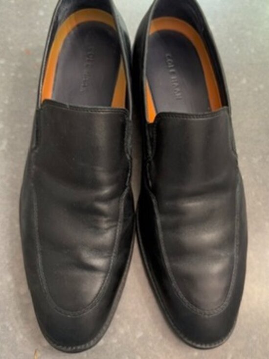 Cole Haan Men’s Black Leather Slip-On Loafers Dress Shoes Size 11.5 main image 12